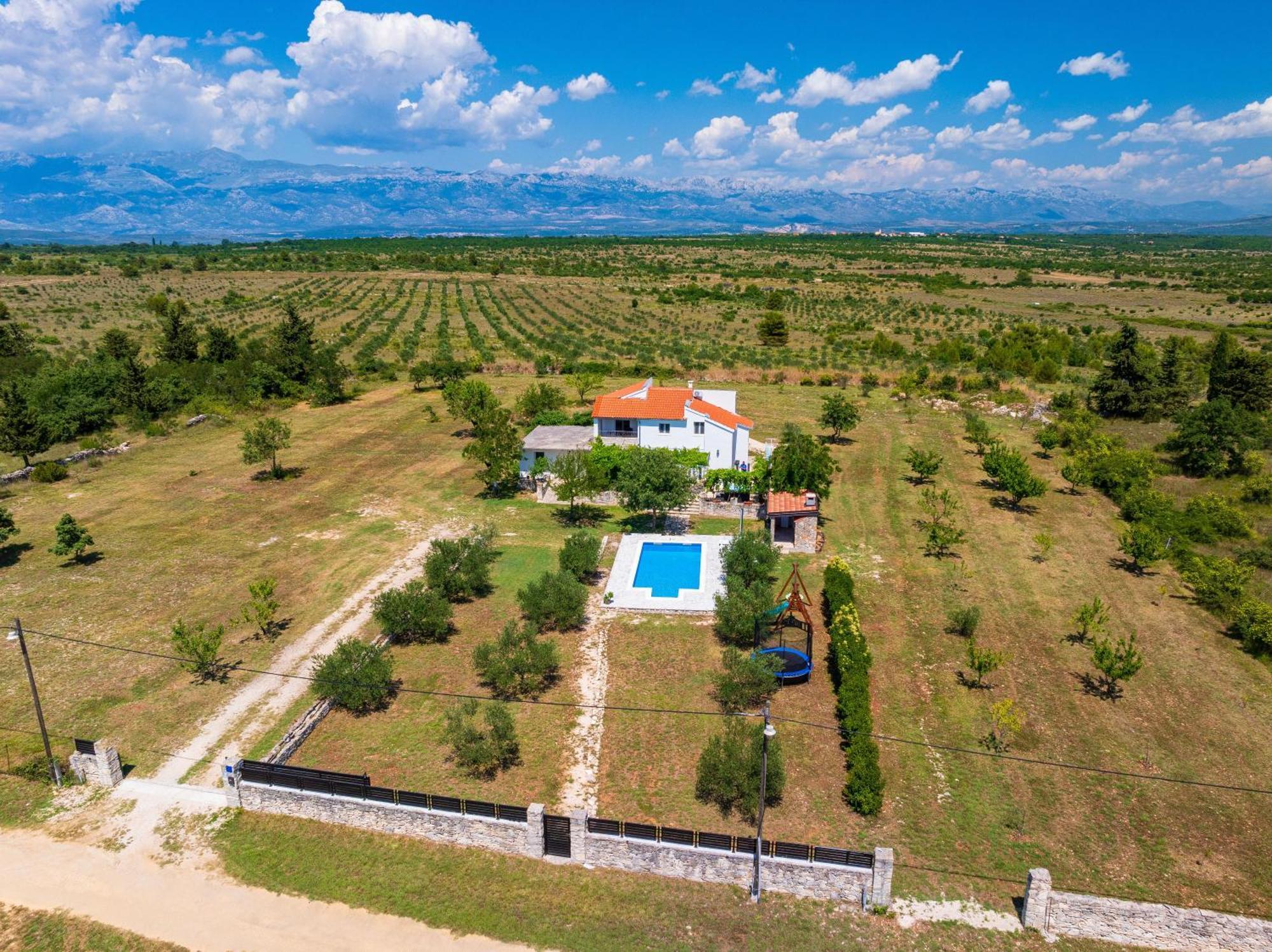 Villa Mandorla With Private Pool Zadar Exteriör bild